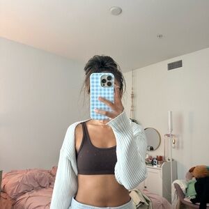 White Shawl Cardigan